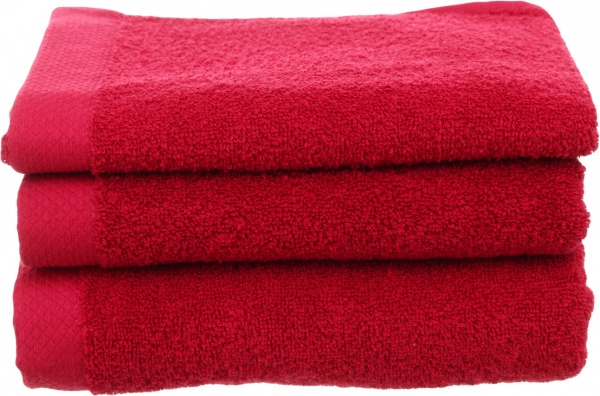Полотенце махровое Mina 70x140 см бордовый 