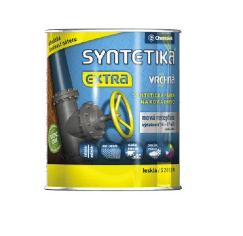 Фарба Chemolak SYNTETIKA EXTRA білий глянець 0,7л