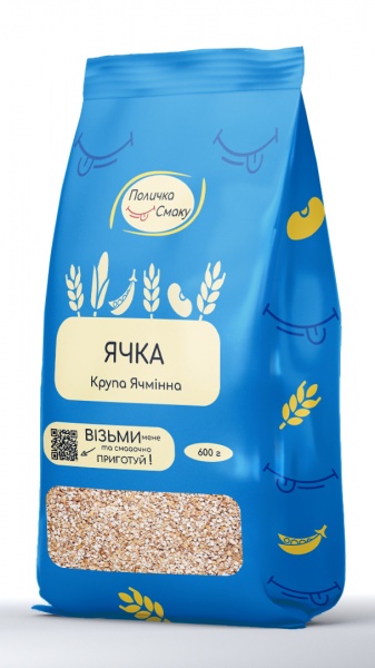 Крупа ячневая Поличка Смаку ячневая 600 г 