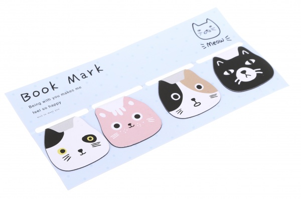 Набор закладок для книг Котики Річ-Ленд