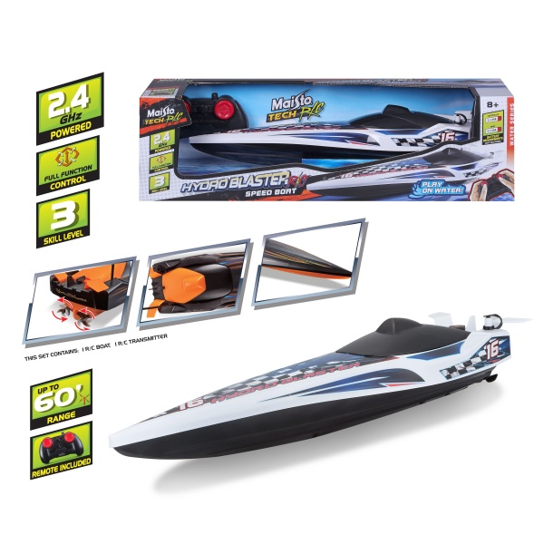 Катер на р/у Maisto Hydro Blaster Speed Boat в ассортименте 82763