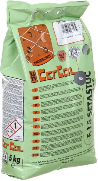 Фуга Cercol F.15 Setastuc 55 5 кг антрацит