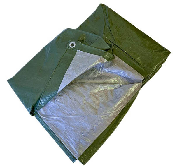 Тент Agreen 90 г/кв м, 4x5 м темно-зелёный