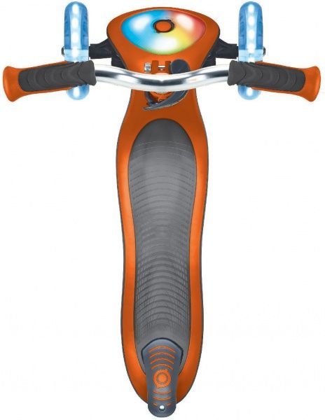 Самокат Globber Elite Prime с подсветкой оранжевый 444-804 