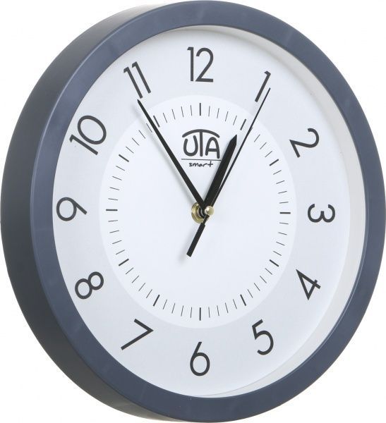 Часы настенные Cмарт серый UTA