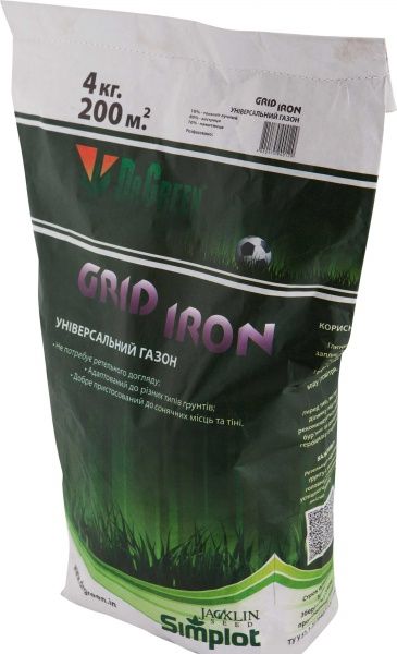 Семена Jacklin Seed газонная трава Grid Iron 4 кг