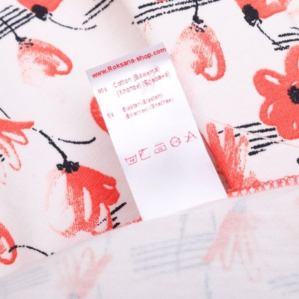 Ночная рубашка Roksana Bloom 804/16343 р. XL коралловый 