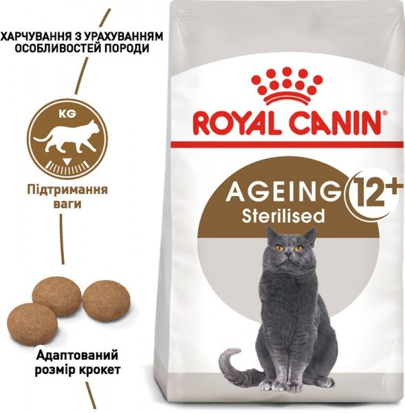Корм Royal Canin Sterilised 12+ 400 г