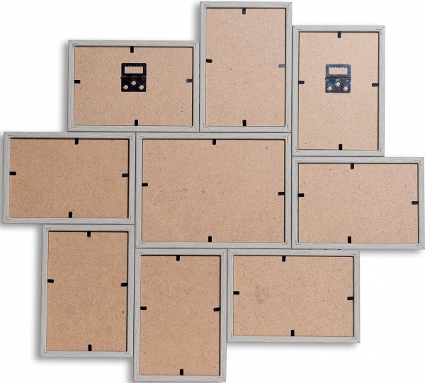 Мультирамка Velista 8х10х15 и 1х13х18 см 9 фото неформат см бетон 