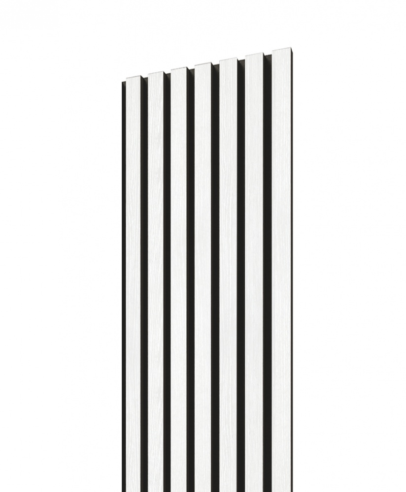 Реечная панель акустическая FD 2750х290х18 мм ясень жемчужный