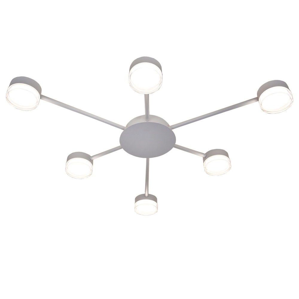 Люстра потолочная Victoria Lighting 6x12 Вт GX53 белый Advice/PL6 white