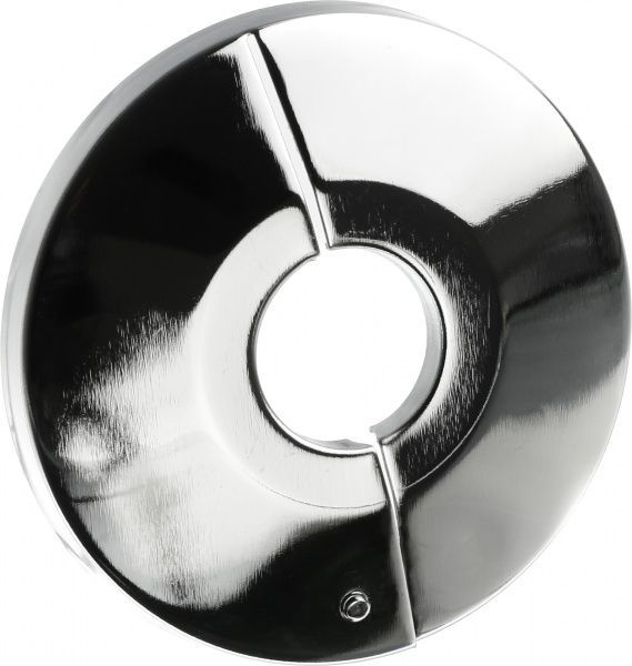 Розетка хромированная металлическая разборная 16 мм