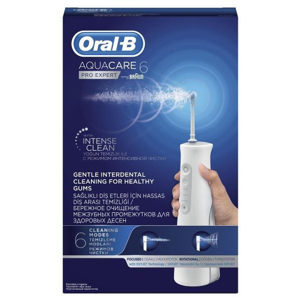 Ирригатор Oral-B Aquacare Pro-Expert с технологией Oxyjet