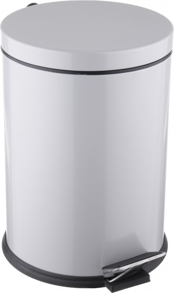 Відро з педаллю світло-сірий 13 л 