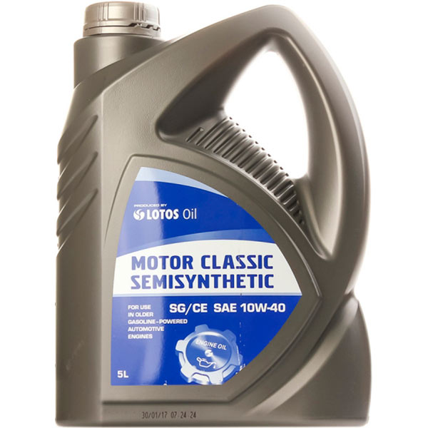 Моторне мастило Lotos Motor Classic 10W-40 5 л