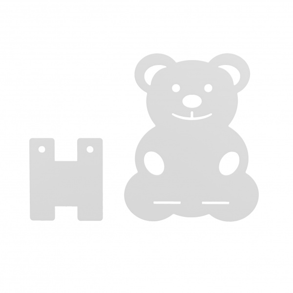 Підставка для телефону Ведмедик Steelgroup арт.SG-202 білий