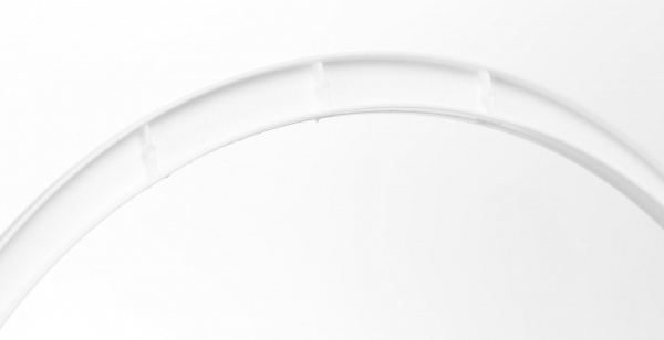 Відро Poliplast з пластиковою ручкою (харчовий пластик) 5 л прозорий 