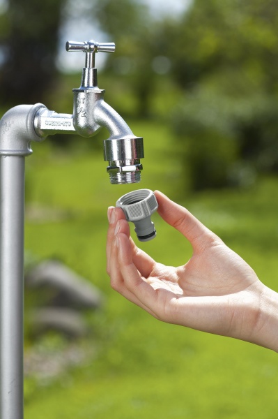 Штуцер Gardena резьбовой пластиковый 33,3 мм (1