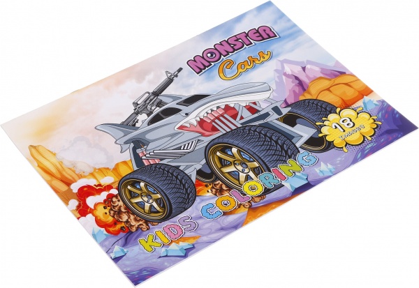 Розмальовка Art studio of happiness 21х27,9 см А4 в асортименті