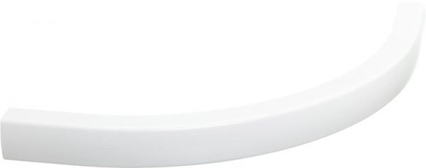 Профіль 2530 нижній радіусний МДФ білий