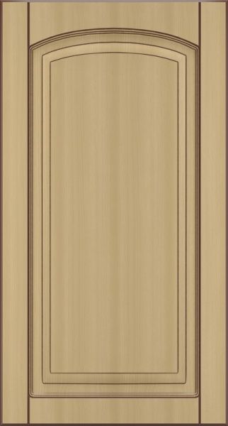 Фасад для кухні Грейд-Плюс Клен світлий патина №420 920x496 правий Вінтаж