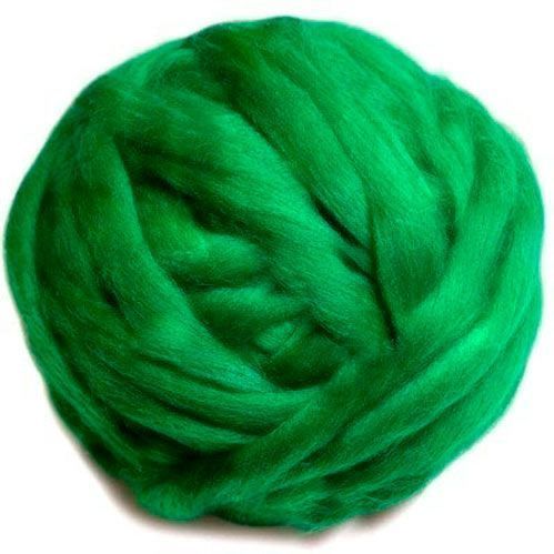 Шерсть для валяния 367 Темно-зеленый (22-24 мік) 50 гр. 