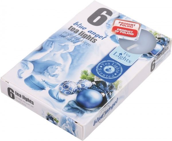 Набор свечей Голубой ангел 6 шт.