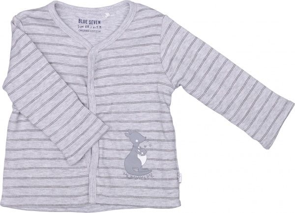 Комплект для новорожденных Blue Seven 473124 белый с серым р.66 