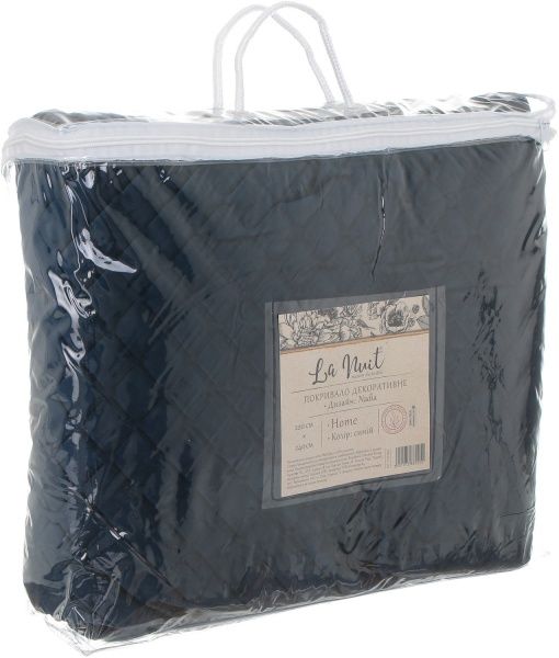 Покрывало 220х240 см 220x240 см La Nuit синий 