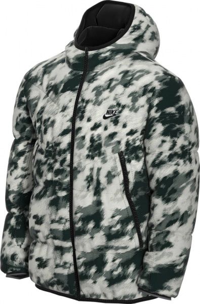Куртка Nike M NSW DWN FIL WR JKT AOP SHLD CU4406-133 L білий — фото 1