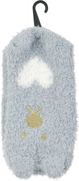 Носки для девочек Maxwin KIDS Сердце р.29-31 серый 