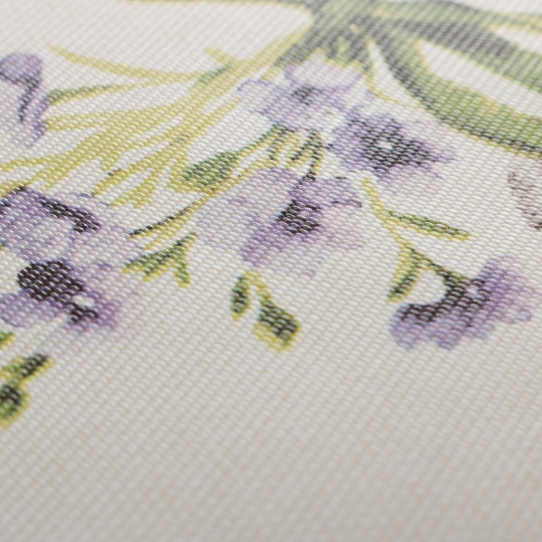 Скатерть Весна 137x240 см бежевый с рисунком Даріана 