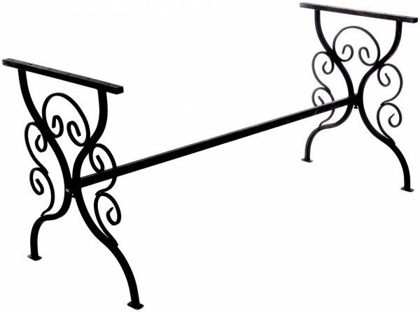 Стіл кований 7001 боковини 2 шт., перемичка 1 шт.