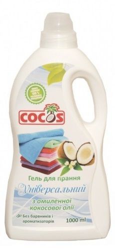 Гель для машинной и ручной стирки Cocos детский из омыленного кокосового масла 1 л