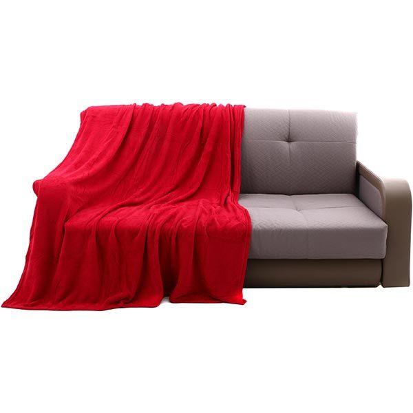 Плед мікрофібра Underprice бордо 160x200 см