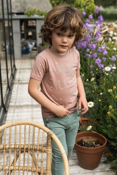 Футболка для мальчиков Koko Noko р.122 светло-сиреневый T46816-37 