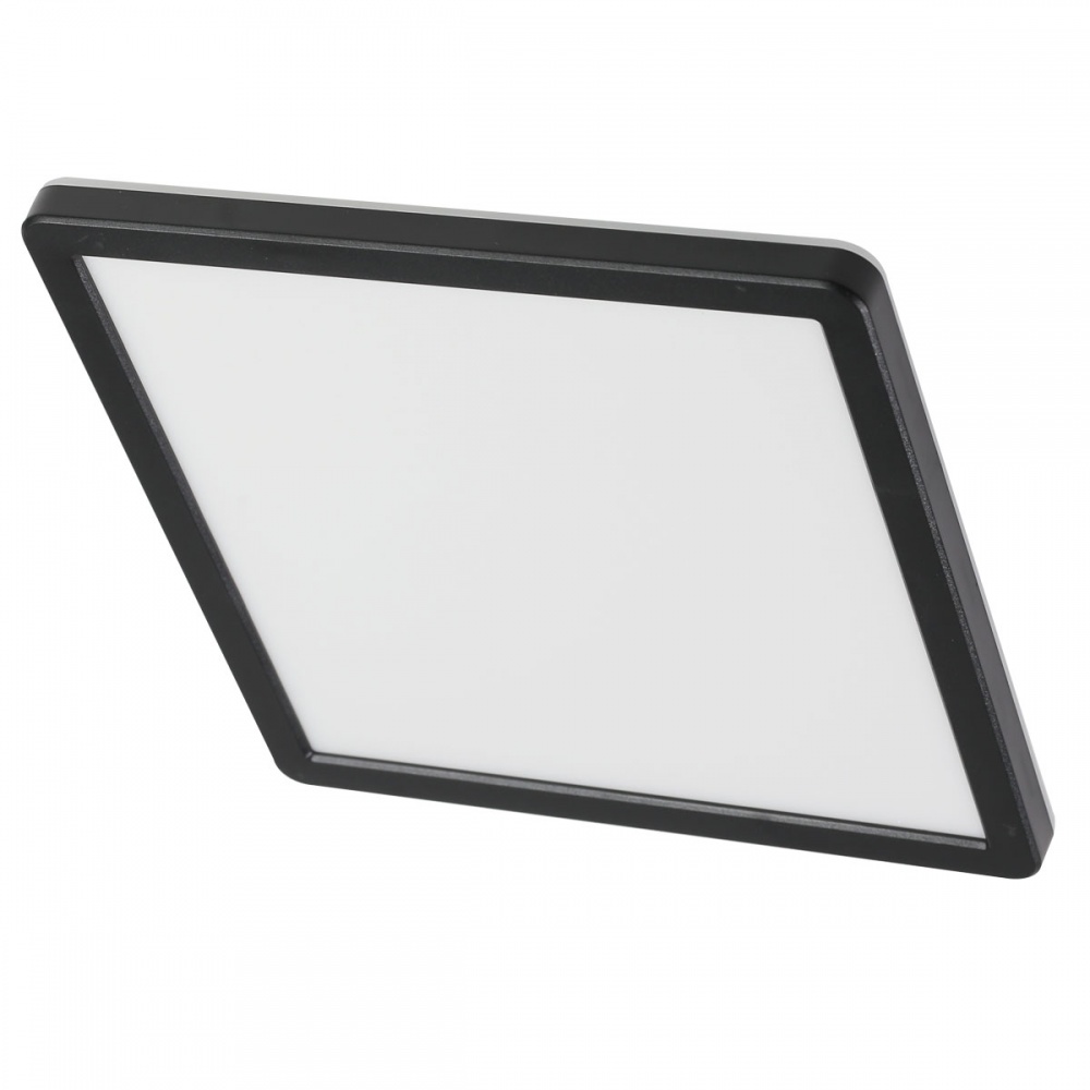 Світильник стельовий LIGHT SET LED SYNEVIR S 220 18 Вт чорний 4500 К