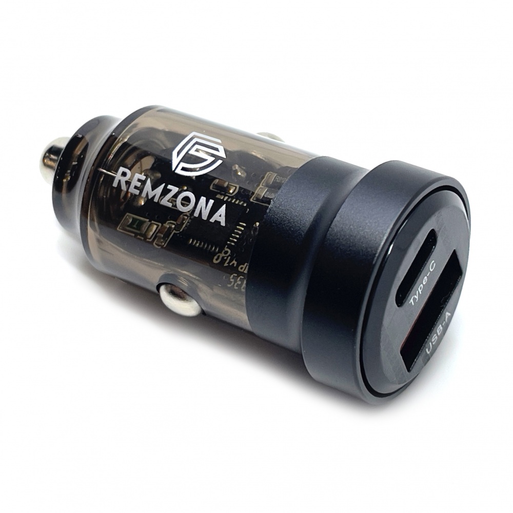 Автомобильное зарядное устройство Remzona Treneas Acey 30W CCAC-02BK