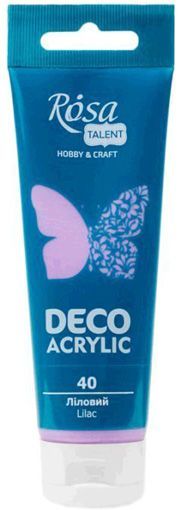 Фарба акрилова лілова матова 322240 75 мл Rosa Talent