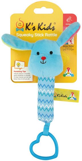 Мягкая игрушка K`s Kids Погремушка-палочка Иван KA10820-HC