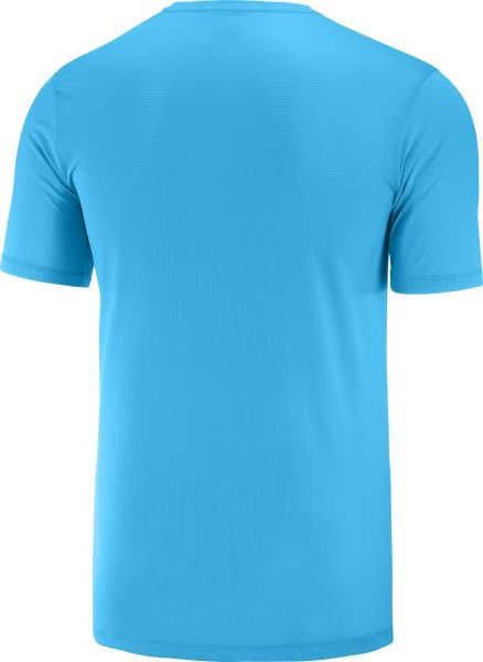 Футболка Salomon AGILE TRAINING TEE M LC1508100 р.S блакитний