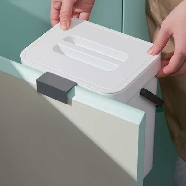 Ведро для мусора MVM BIN-11 3 л белый/антрацит BIN-11 3L WHITE/ ANTHRACITE