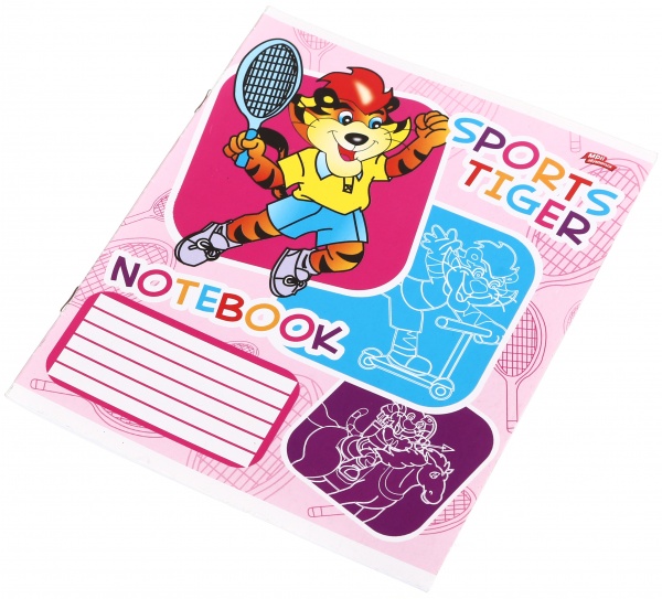 Зошит шкільний уф-лак 12 аркушів у лінійку в асортименті Мрії збуваються