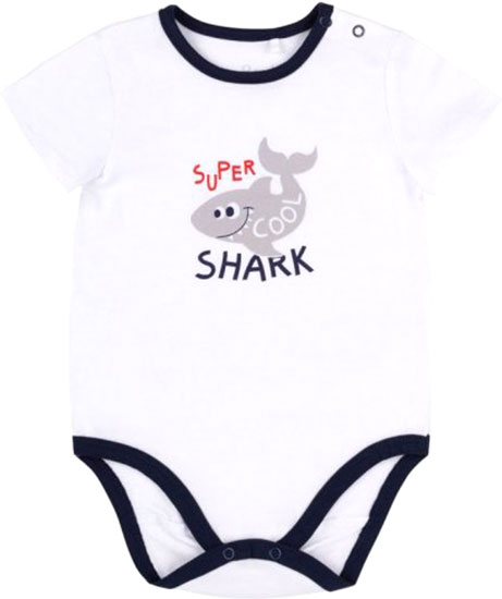 Полукомбинезон для мальчика Bembi БД190 р.68 белый 1190011033.100 