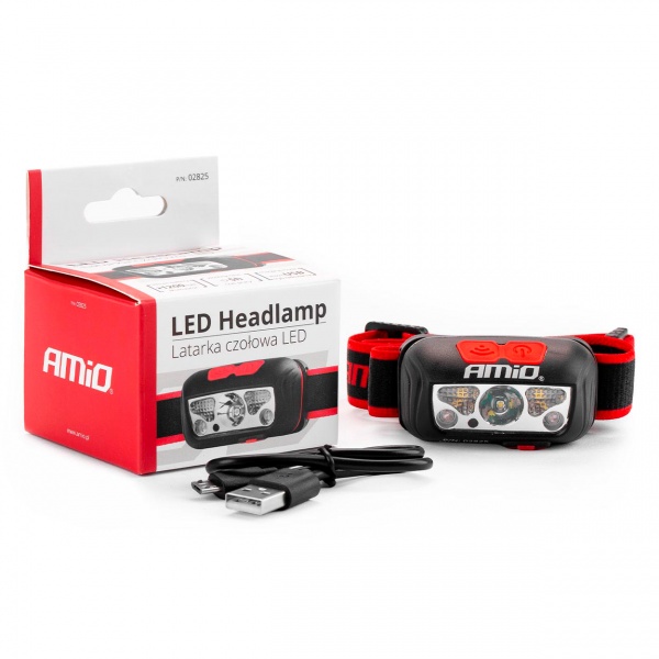 Фонарь налобный AMiO LH03