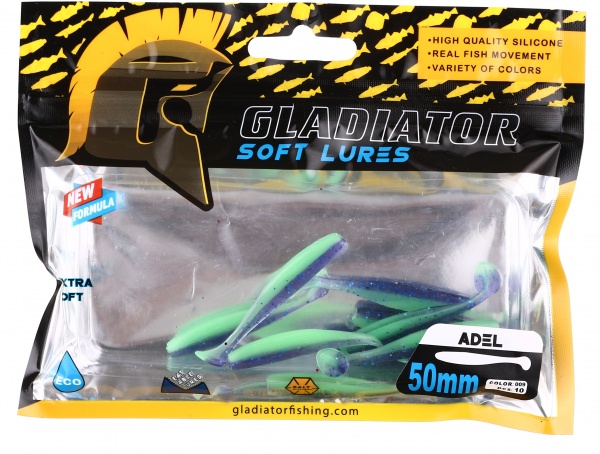 Силікон Gladiator 1012 50 мм 10 шт. ADEL - 2 #9