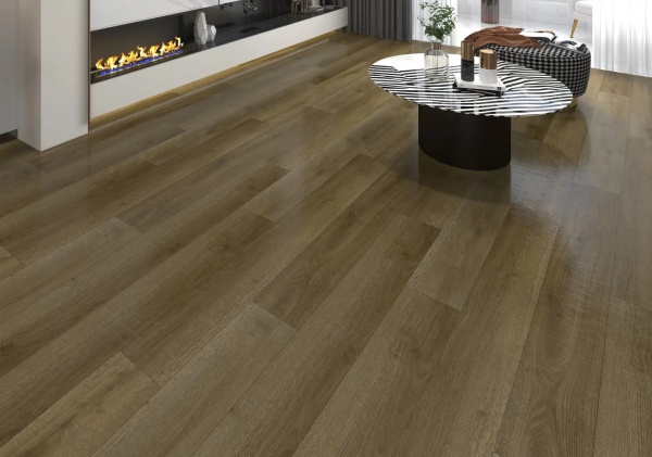 Ламінат вініловий (SPC) Poli-Eco 193-Natural дуб abris 32/АС4 4 мм (NF5) 