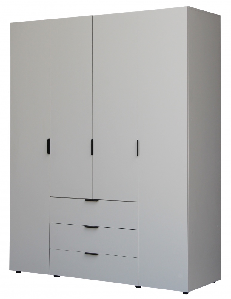 Шкаф Берегиня Choice 4д3я 2000х1608х550 мм кашемир