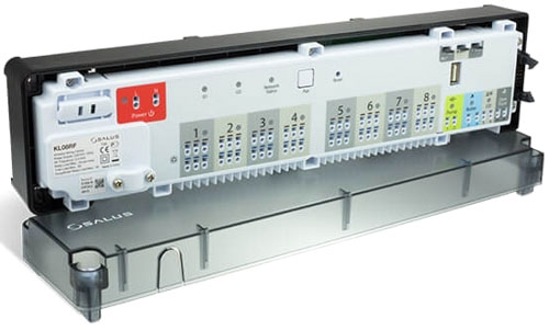  Salus KL08RFбездротовий центр комутації на 8 зон ZigBee 2.4 GHz
