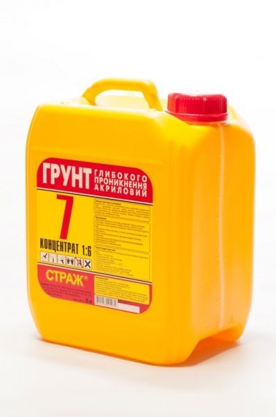 Грунтовка глубокопроникающая Страж 7 5 л
